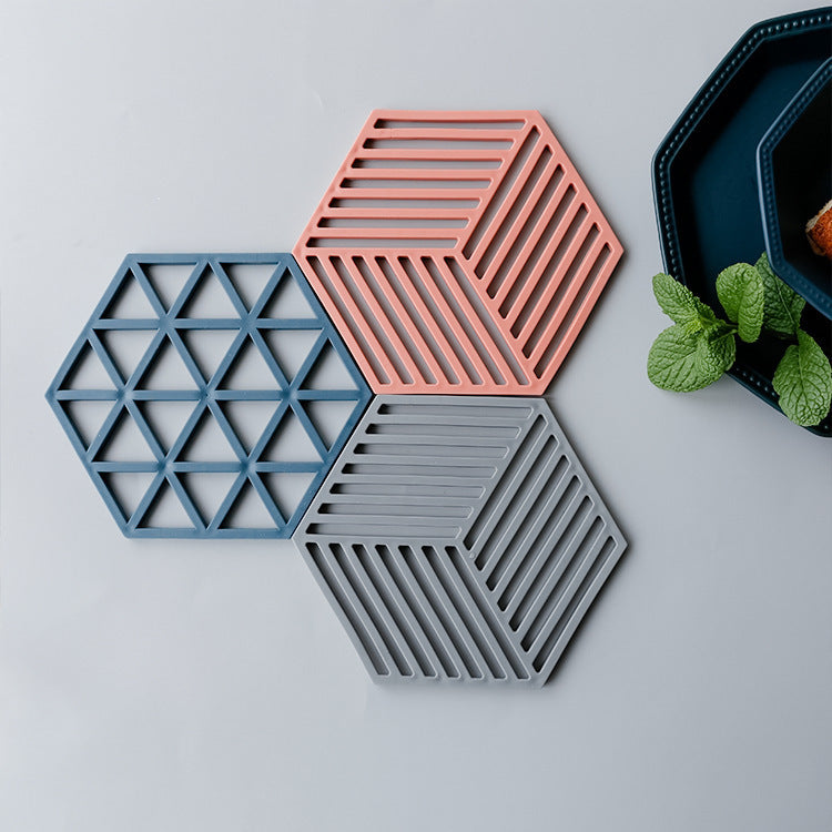 Unisex Silikon Coaster med geometrisk design Skanto