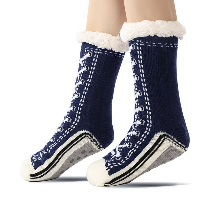 Skanto | Ultra-tykke Cashmere Slipper Hjem Sokker