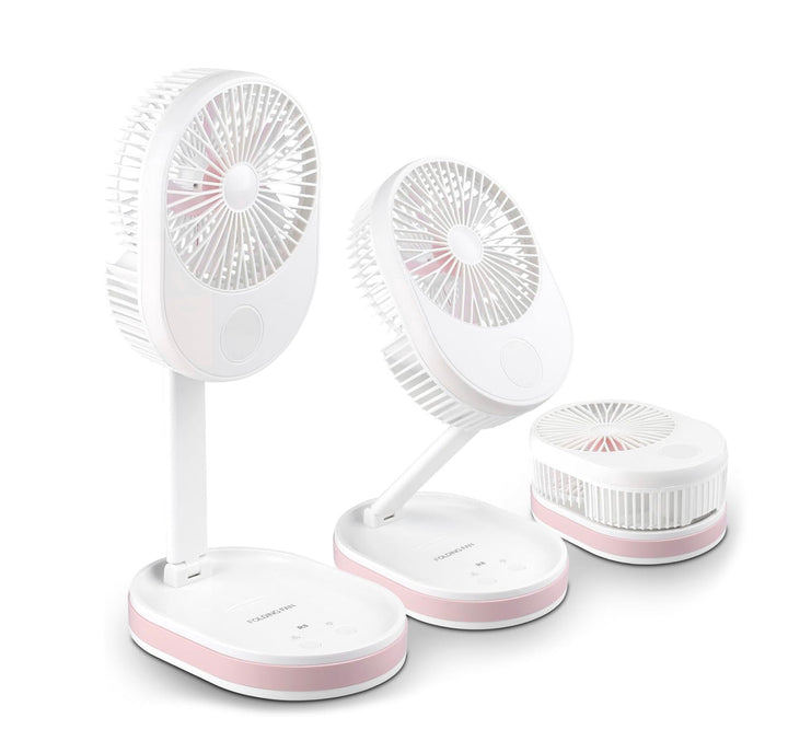 MULTI-FUNCTION FOLDING FAN WITH LIGHT | Skanto
