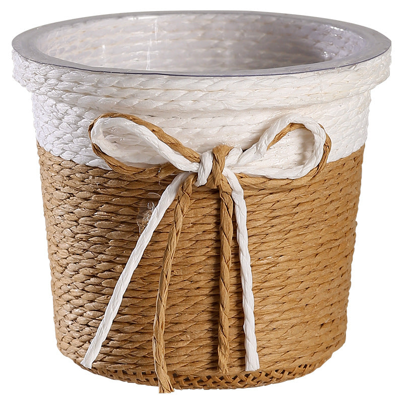 Dekorativ Woven Plantekrukke Skanto