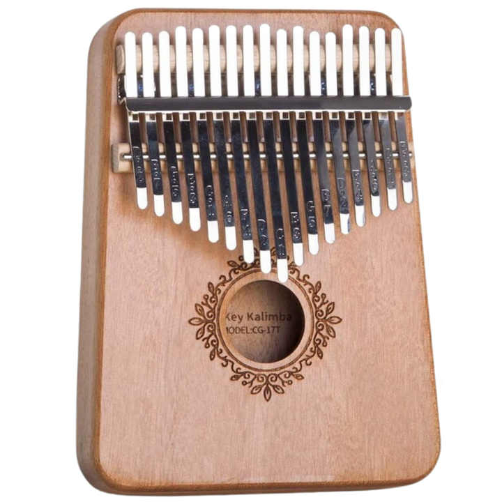 Kalimba tommelpiano med 17 tangenter
