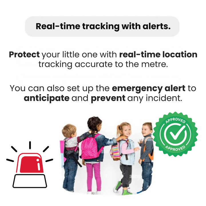 Skanto | GPS Tracker for Children | Sanntidssporing, Vanntett & Lang Batterilevetid for Sjeldenhet