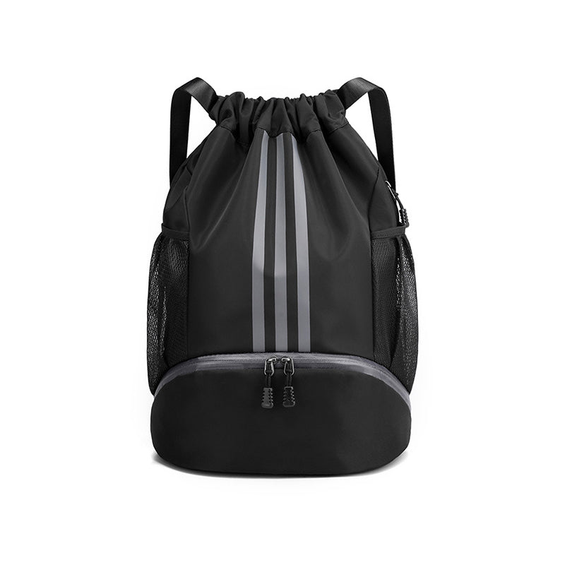 Sport bag laget av nylon med trekkord | Skanto