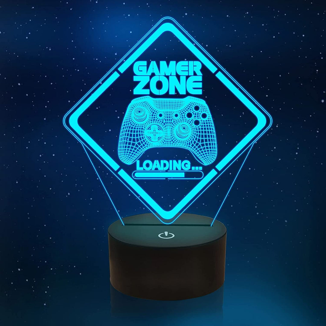 Gamer 3D LED-lamper | Skanto