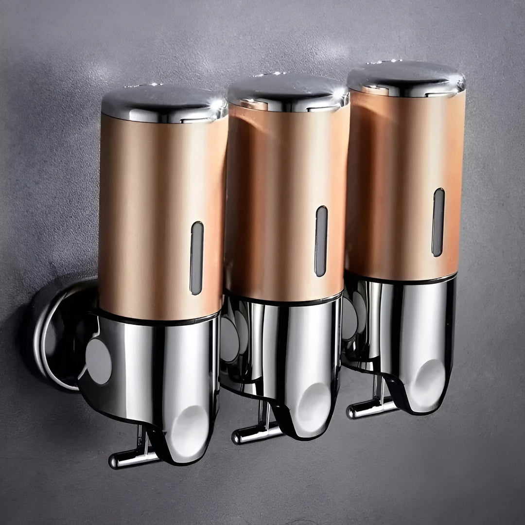 Veggmontert såpedispenser – Elegant design for badet