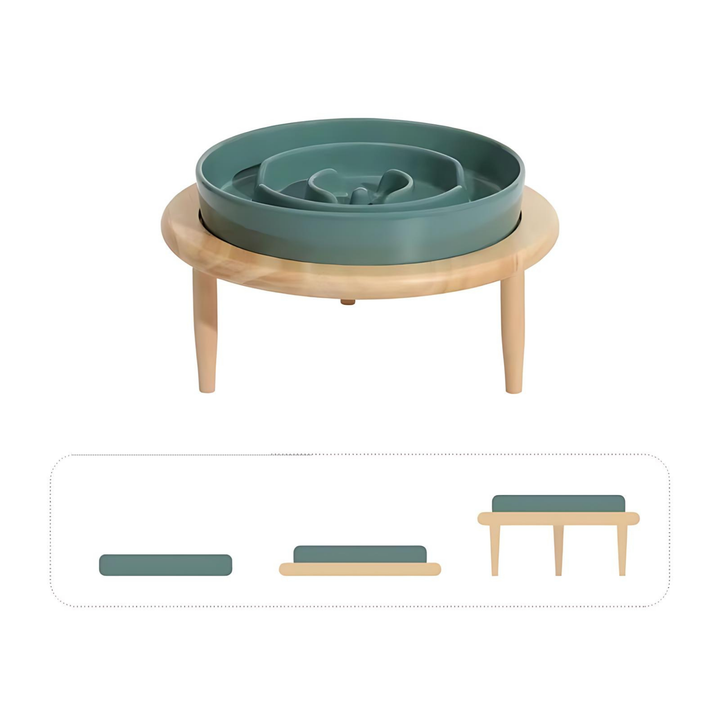 Skanto | SlowCeramic - Elegant Håndlaget Fôrskål for Kjæledyr