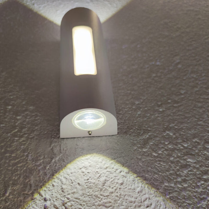 Moderne Minimalistisk Sylinderformet Design LED Utendørs Dekorativ Vegglampe | Skanto