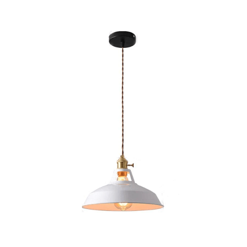 Skanto | Vintage pastell pendellampe - Metallisk eleganse - Myk atmosfære