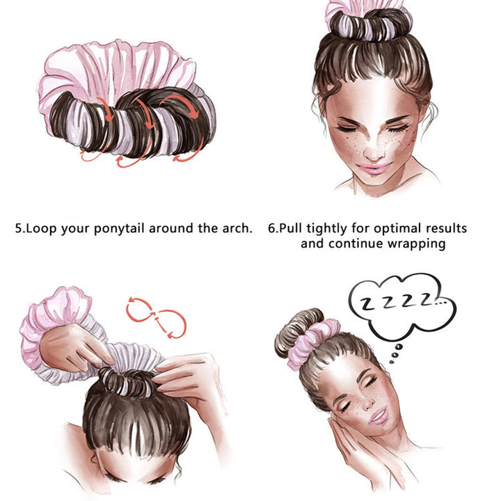 Skanto | Varmløs Hårkrøllende Dobbel Scrunchie