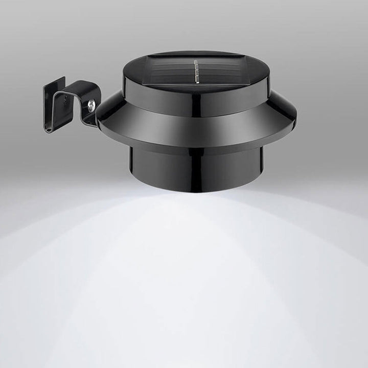 Solar Cylinder LED Utendørs Vanntett Gjerde Vegglampe | Skanto
