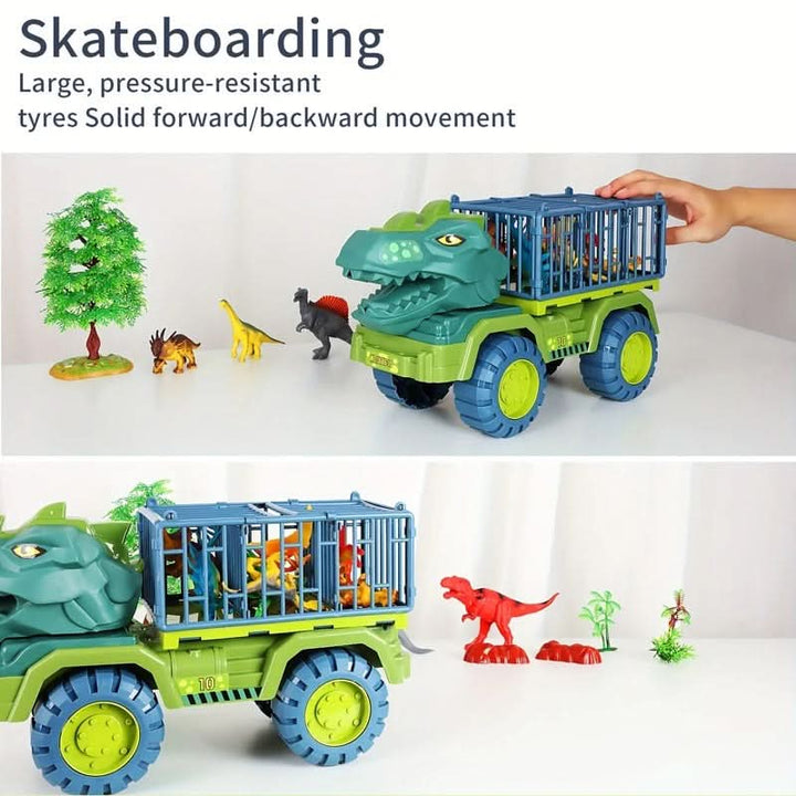 Skanto | Eventyrsett med dinosaurer og kjøretøy for utforskere
