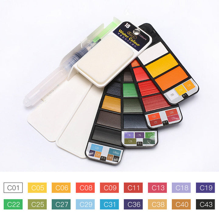 Skanto | Solid Gouache Pigment Palette - la kreativiteten din tale!
