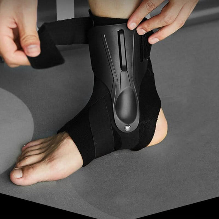 Ergonomiske Knöchelstütze med doppelten Stabilisatoren og Grip Tech