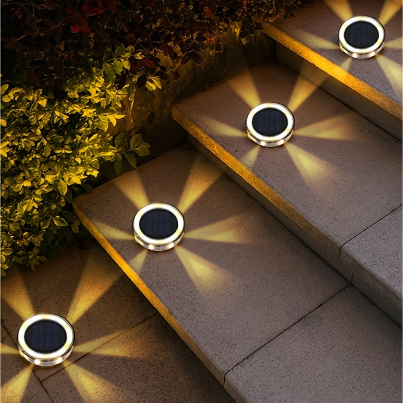 SolarGlow – 6 LED Hagebelysning Utendørs | Skanto
