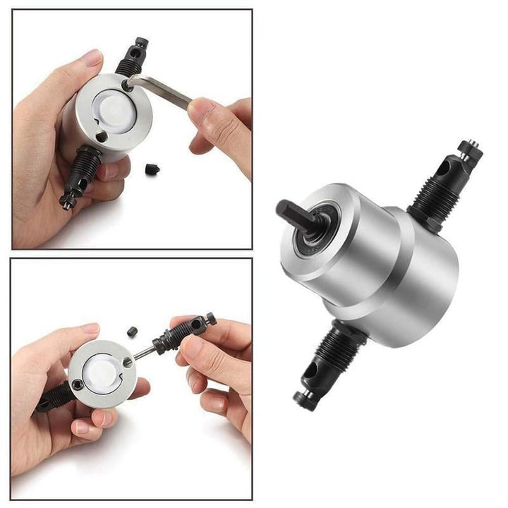 Skanto | Cutter Drill Attachment Dobbel Hode Metallsheet