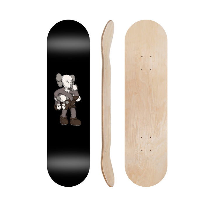 Tegneserieinspirert skate dekk Skanto