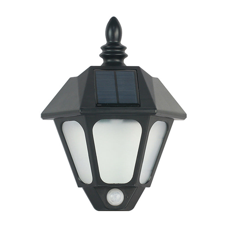 Solcelle Vanntett Kreativ Dekorativ LED Utendørs Vegglampe | Skanto