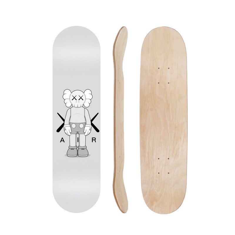 Tegneserieinspirert skate dekk Skanto