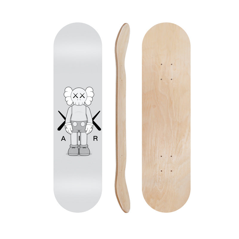 Tegneserieinspirert skate dekk Skanto