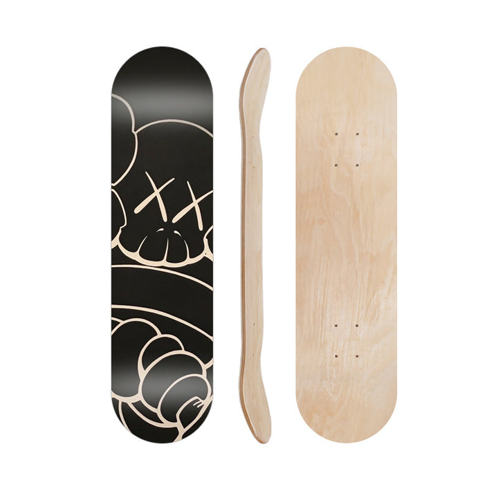 Tegneserieinspirert skate dekk Skanto