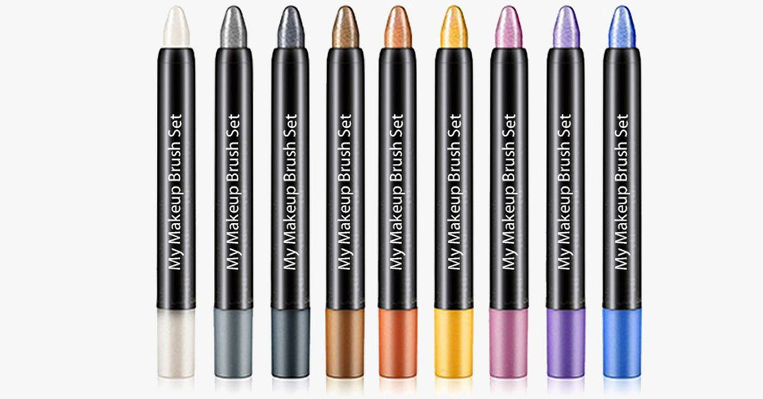 Skanto | Glitter Highlighter Øyeblyanter – Legg til den glitrende sjarmen av fantastiske nyanser til øynene dine