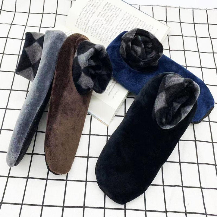 Skanto | Non-Slip Termisk Fleece Gulvsokker