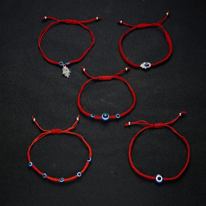 Skanto | Håndlaget ond øye armbånd