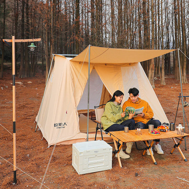 Skanto | Utendørs Vintage Camping Lys Hest Lys Oppladbart Bærbart Camping Lys