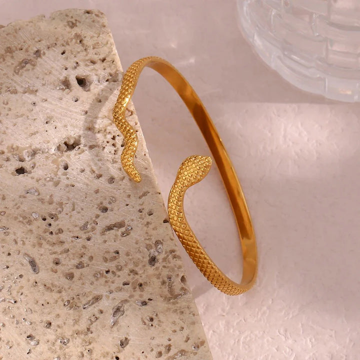 Skanto | 18k Justerbar Slangearmbånd