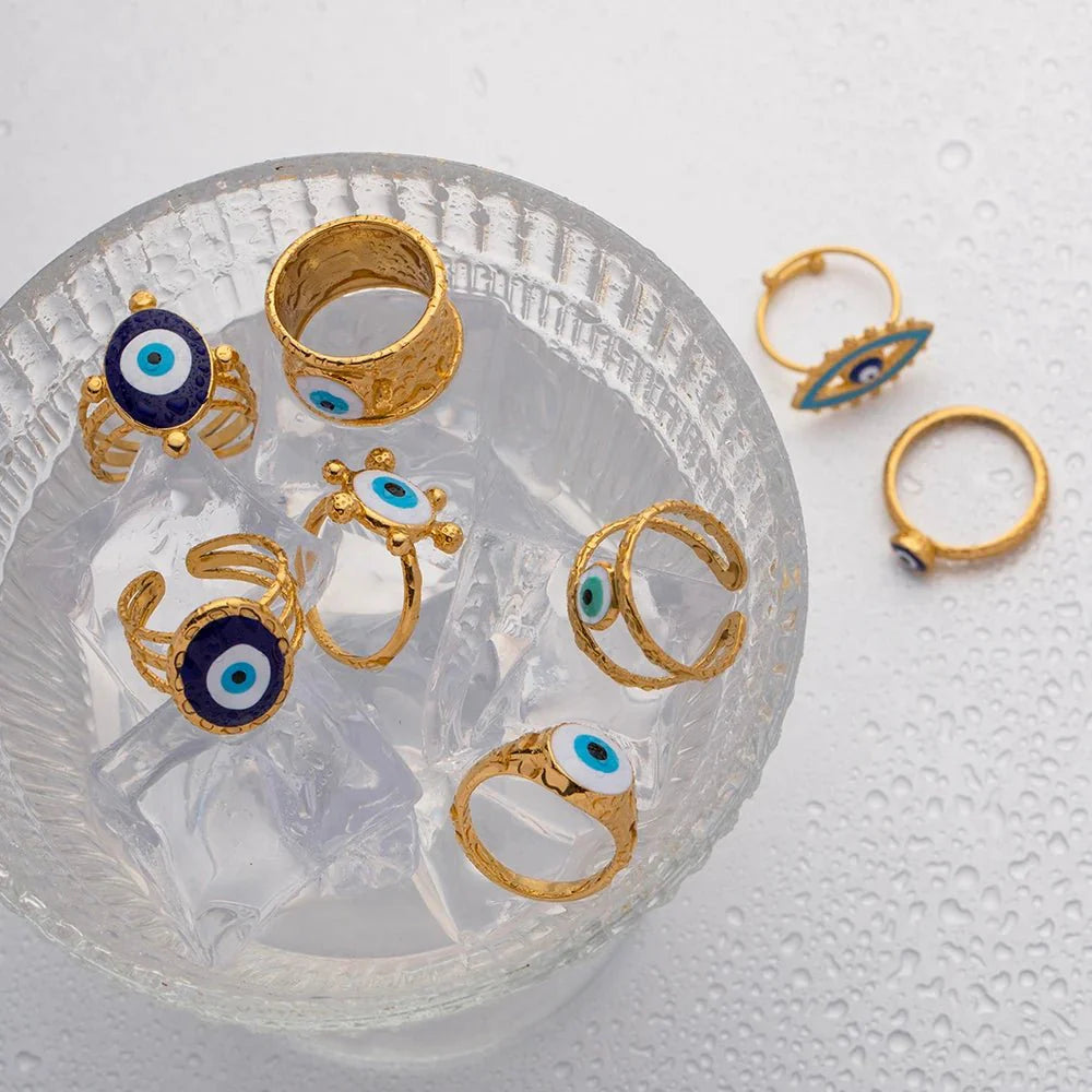 Skanto | 18k Bohemsk Ondt Blikk Ringer
