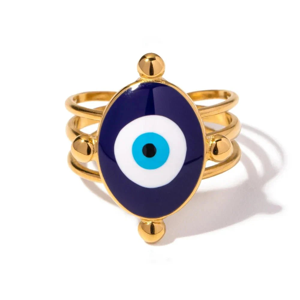 Skanto | 18k Bohemsk Ondt Blikk Ringer
