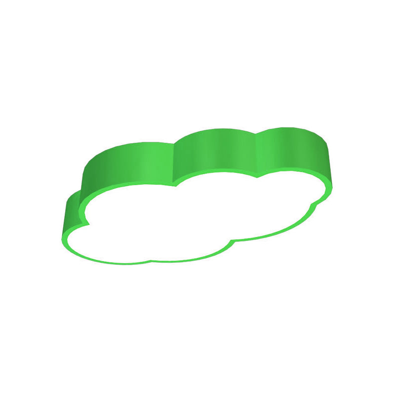 LED Sky Cloud Taklampe for Barnerom – Lekent Design i Rød/Gul/Skantoa | Skanto