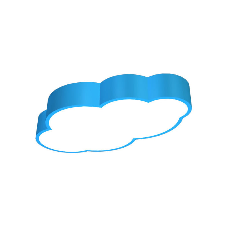 LED Sky Cloud Taklampe for Barnerom – Lekent Design i Rød/Gul/Skantoa | Skanto