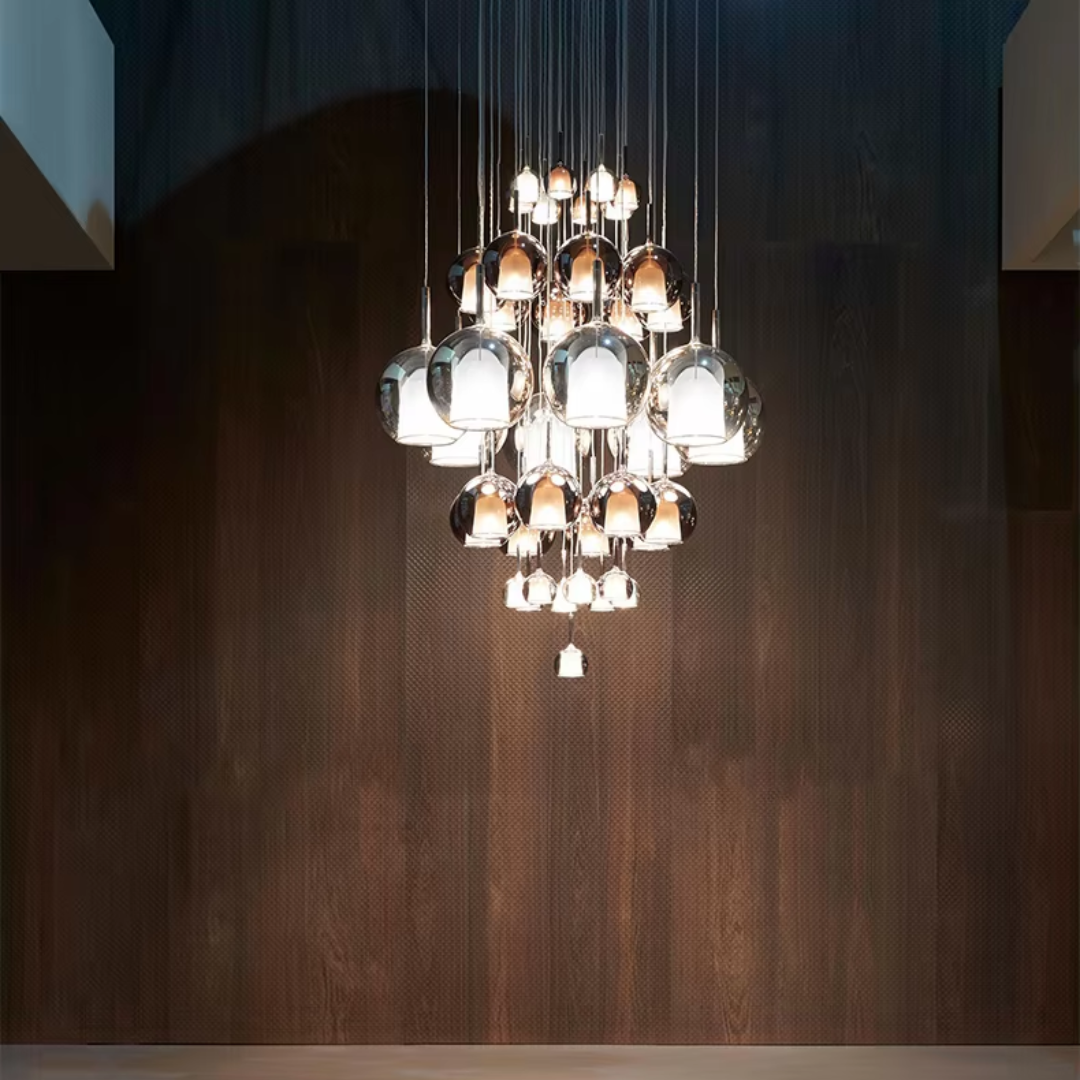 CelestialGlow Light - Moderne Glass Pendellampe | Skanto