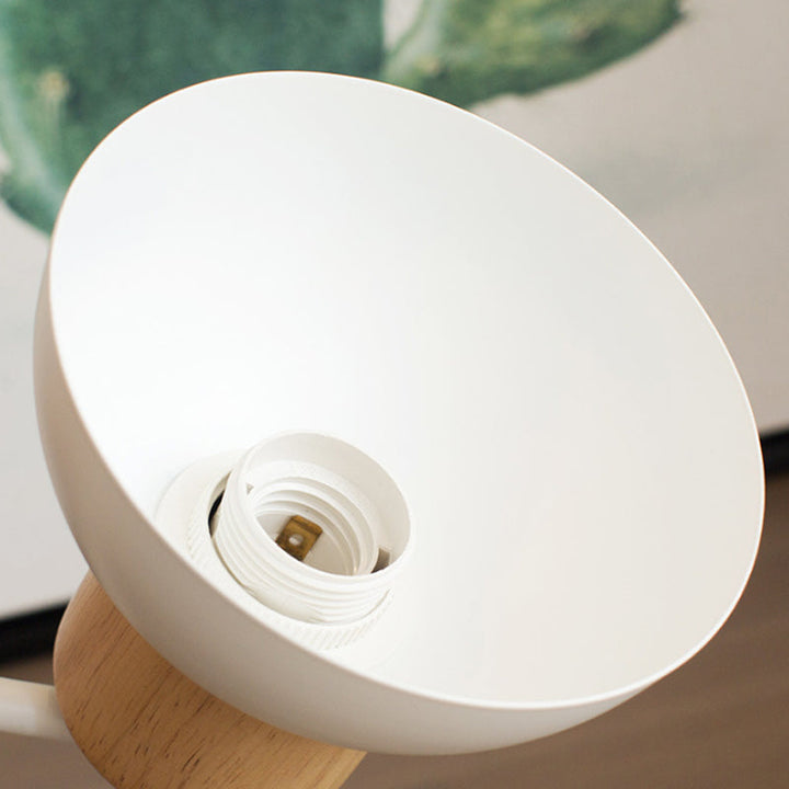 Skanto | NordicDome - Metall og Tre Vegglampe med Fugl til Barnerommet