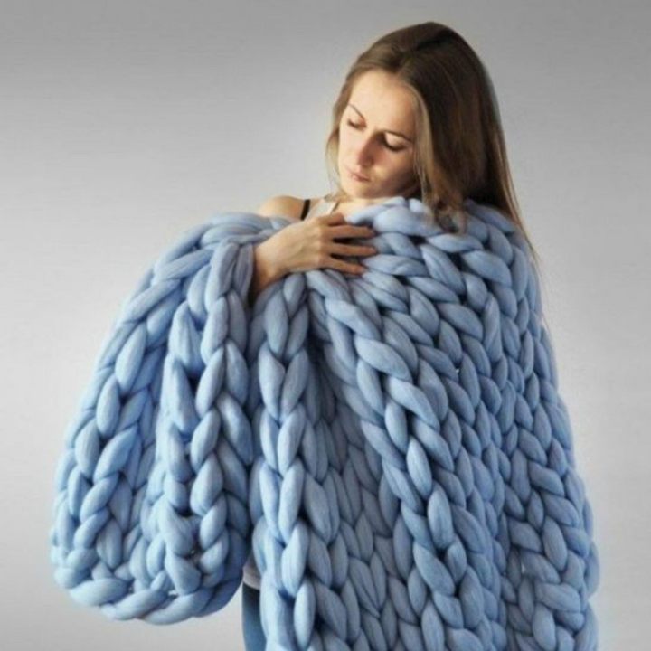 WinterVibe DIY Teppe - Unikt og Komfortabelt for Vinteren Skanto