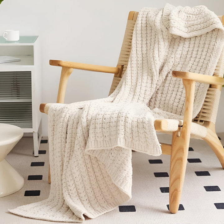 Skanto | Vintage Chunky Strikket Teppel
