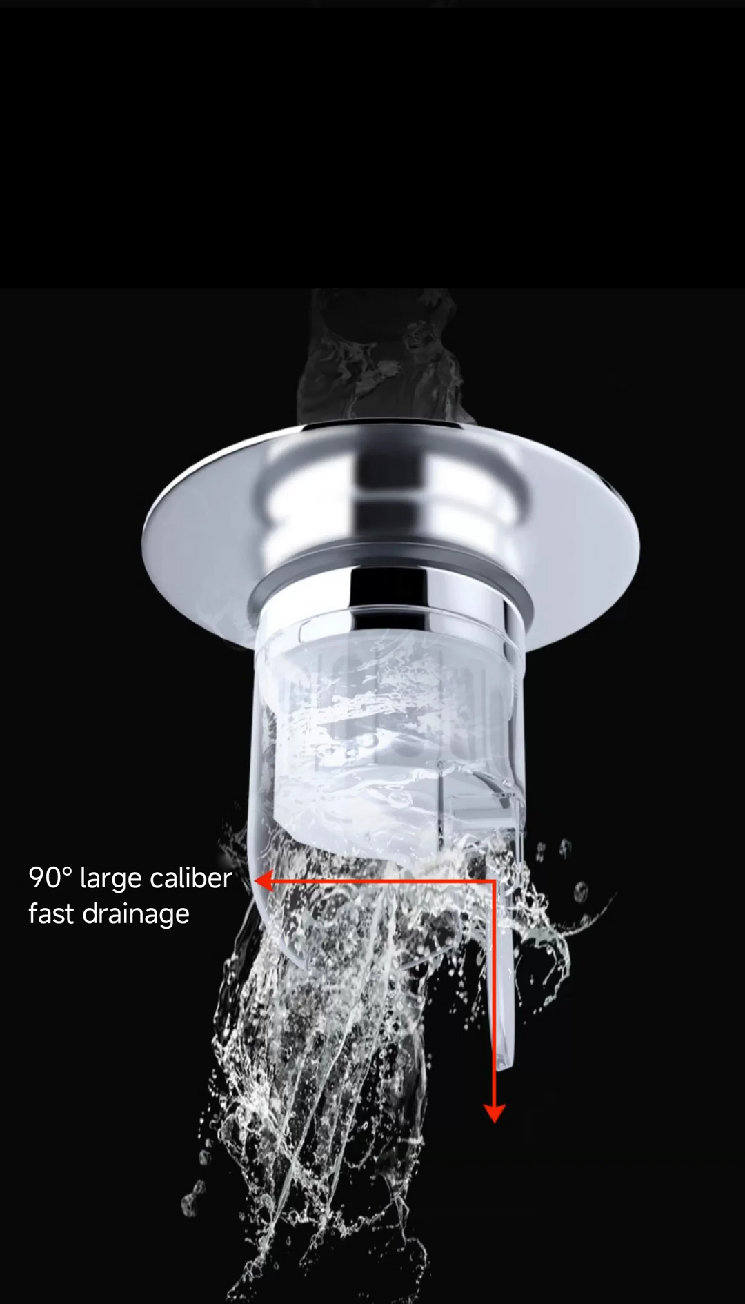 CleanSeal Universal Pop-Up Vaskepumpe Plug Skanto