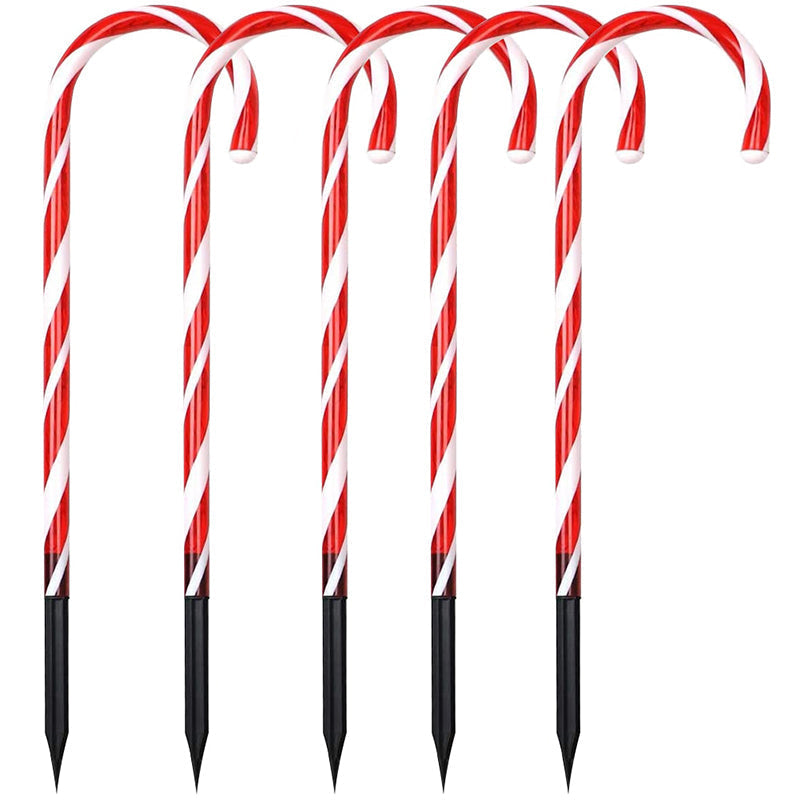 Skanto | Solar Candy Cane Juledekorasjoner