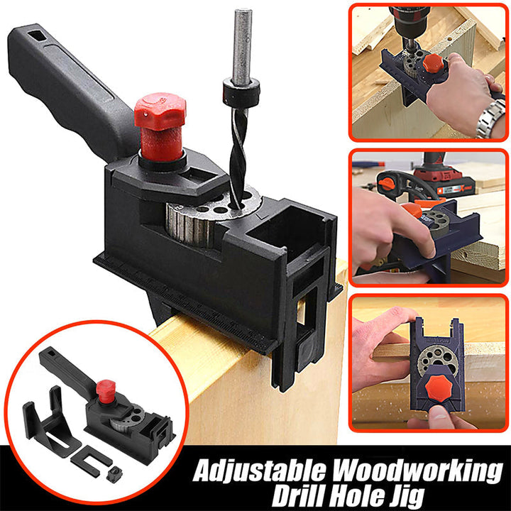 Skanto | Adjustable Woodworking Drill Hole Set