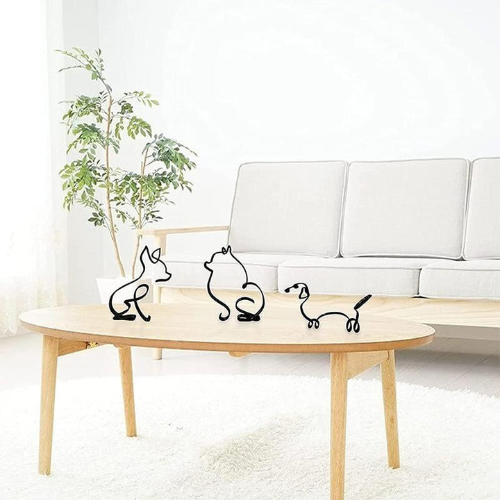 Skanto | Hundekunst Skulptur Hjemdekorasjon