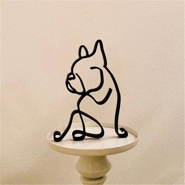 Skanto | Hundekunst Skulptur Hjemdekorasjon