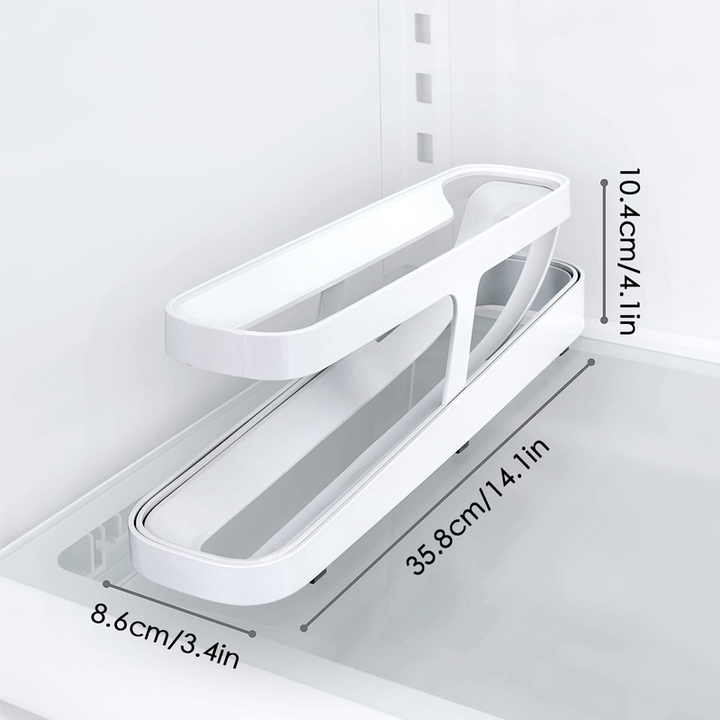 Skanto | Automatisk Rullende Egg Holder Oppbevaringsboks
