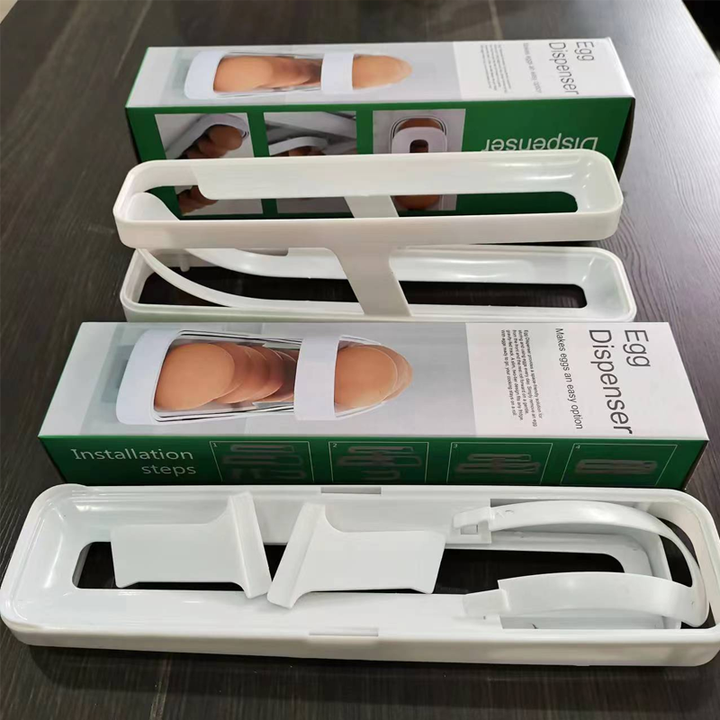 Skanto | Automatisk Rullende Egg Holder Oppbevaringsboks