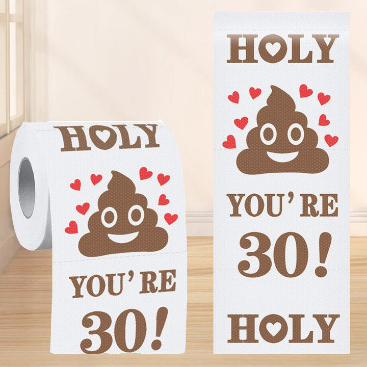 Skanto | Poop Happy Birthday Trykt Toalettpapir