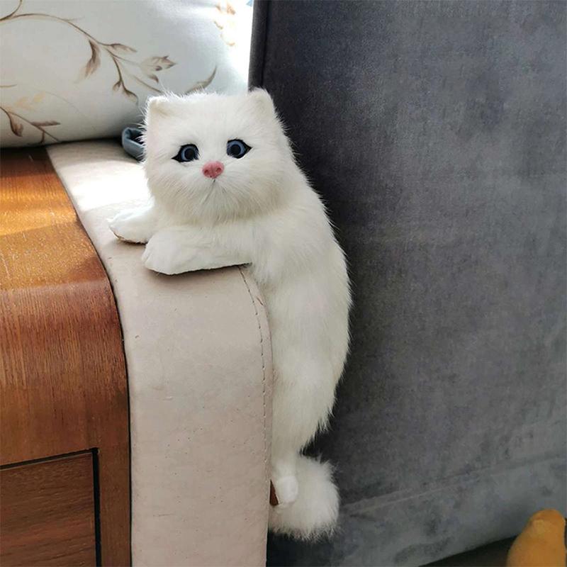 Skanto | Simulering Katt Plush Dukke Modell Dekorasjon