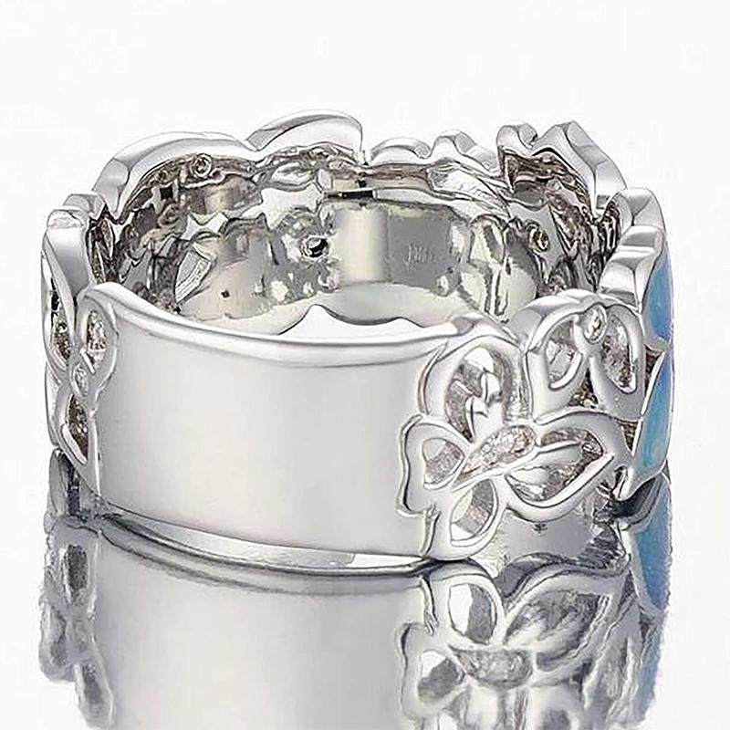 Skanto | Fashion Blomst Sommerfugl Ring