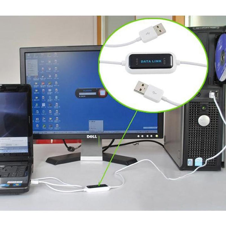 USB overføringskabel PC til PC | Skanto