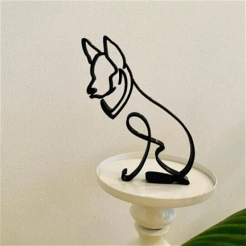 Skanto | Hundekunst Skulptur Hjemdekorasjon