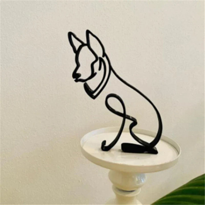 Skanto | Hundekunst Skulptur Hjemdekorasjon